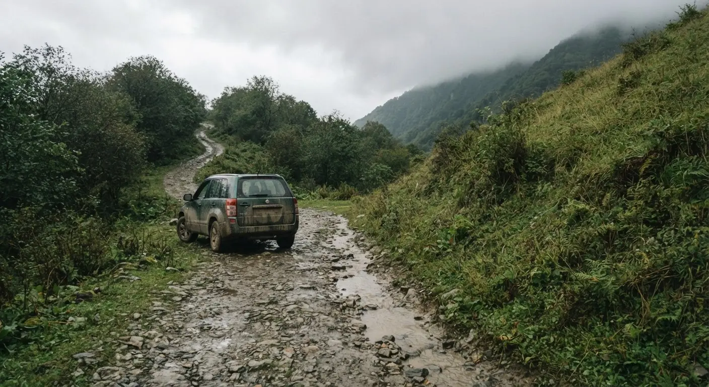 4×4 czy zwykłe auto w Kutaisi